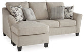 Abney Sofa Chaise Sleeper - furniture place usa