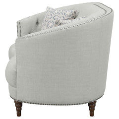 Avonlea Grey Loveseat - furniture place usa