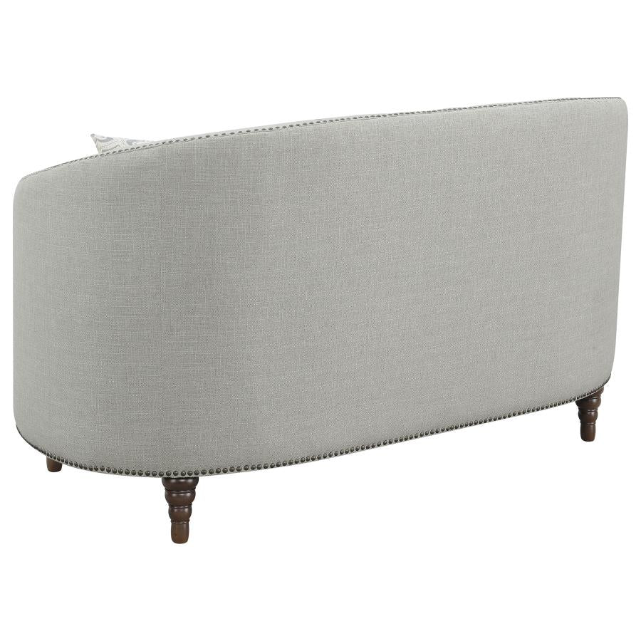 Avonlea Grey Loveseat - furniture place usa