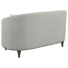 Avonlea Grey Loveseat - furniture place usa