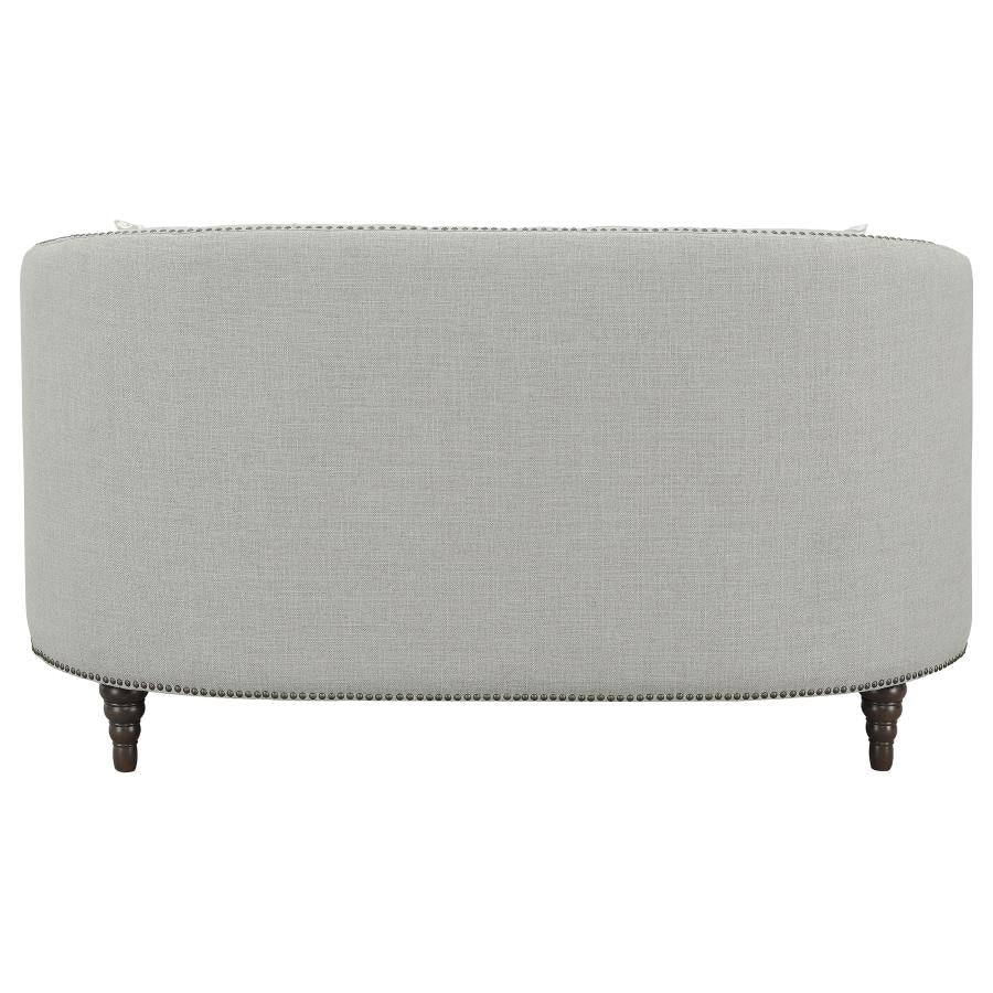 Avonlea Grey Loveseat - furniture place usa