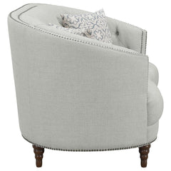 Avonlea Grey Loveseat - furniture place usa