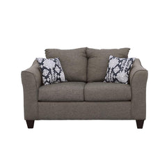 Salizar Grey Loveseat - furniture place usa