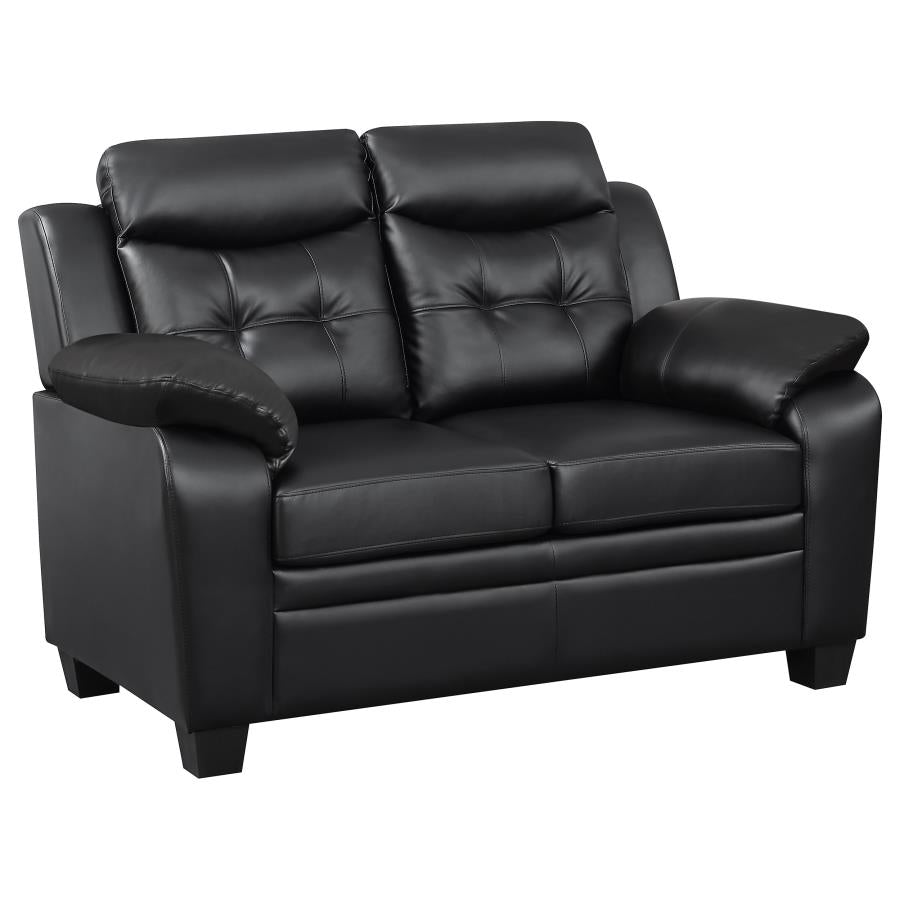 Finley Black 2 Pc Sofa Set - furniture place usa