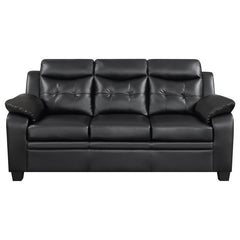 Finley Black 3 Pc Sofa Set - furniture place usa