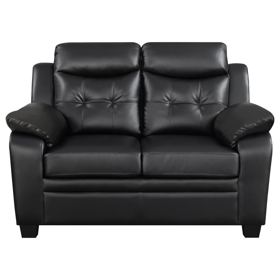 Finley Black 3 Pc Sofa Set - furniture place usa