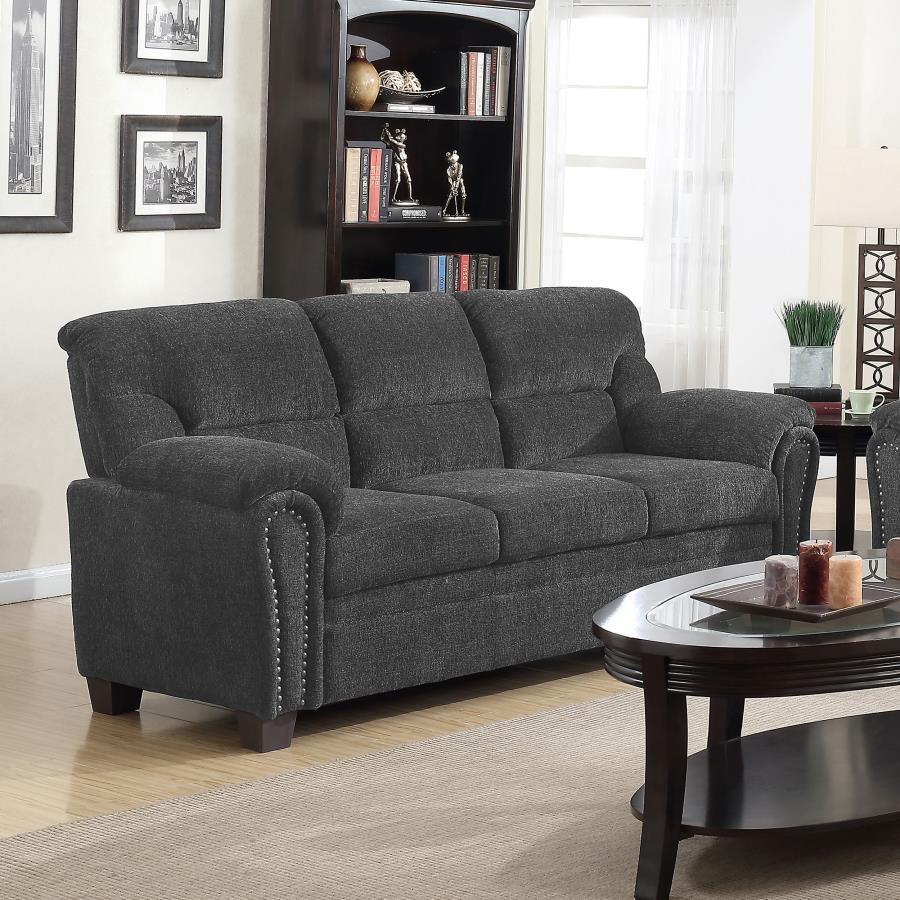 Clementine Grey Sofa - furniture place usa