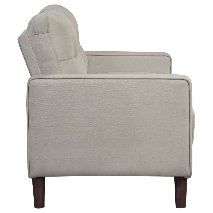 Bowen Beige Loveseat - furniture place usa
