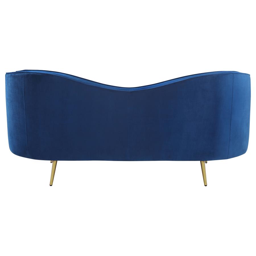 Sophia Blue Loveseat - furniture place usa