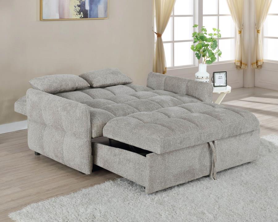 Cotswold Grey Sleeper Sofa Bed - furniture place usa