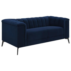 Chalet Blue Loveseat - furniture place usa