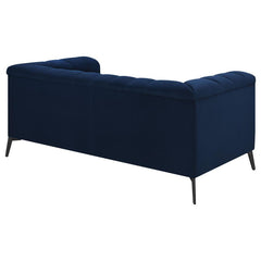 Chalet Blue Loveseat - furniture place usa