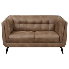 Thatcher Brown Loveseat - furniture place usa