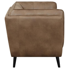 Thatcher Brown Loveseat - furniture place usa