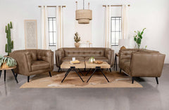Thatcher Brown Loveseat - furniture place usa