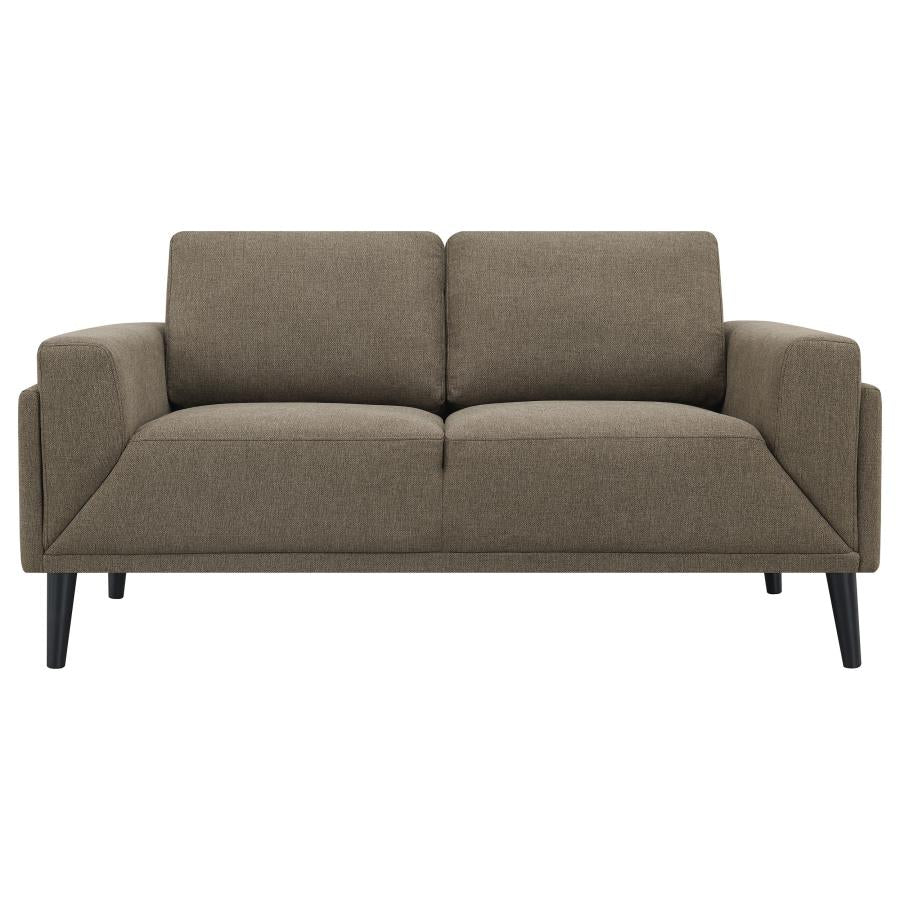 Rilynn Brown Loveseat - furniture place usa