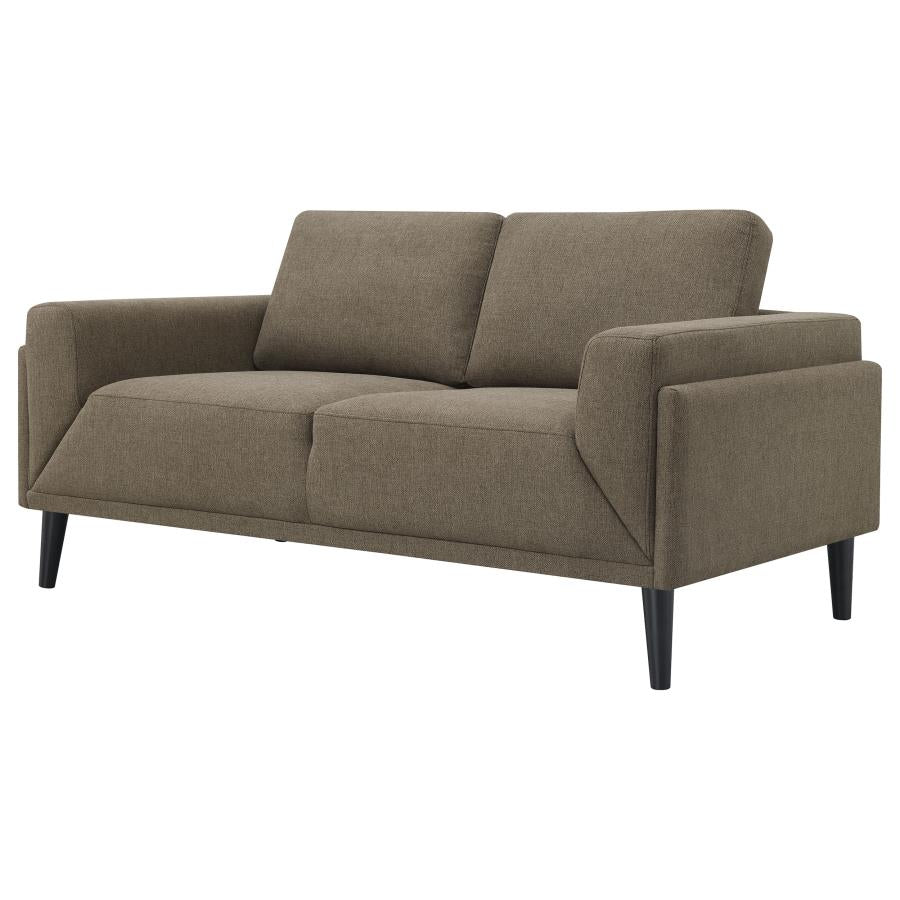 Rilynn Brown Loveseat - furniture place usa