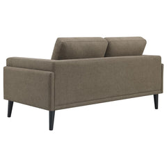 Rilynn Brown Loveseat - furniture place usa