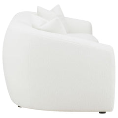 Isabella White 2 Pc Sofa Set - furniture place usa