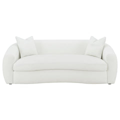 Isabella White 3 Pc Sofa Set - furniture place usa