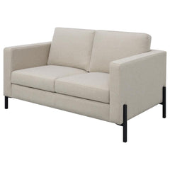 Tilly Beige Loveseat - furniture place usa