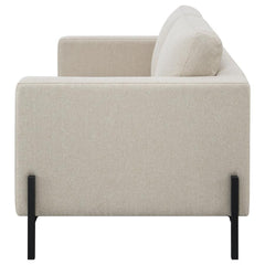 Tilly Beige Loveseat - furniture place usa