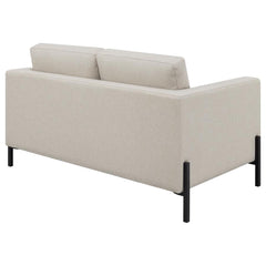 Tilly Beige Loveseat - furniture place usa