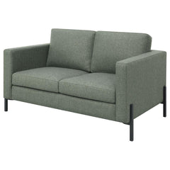 Tilly Green Loveseat - furniture place usa