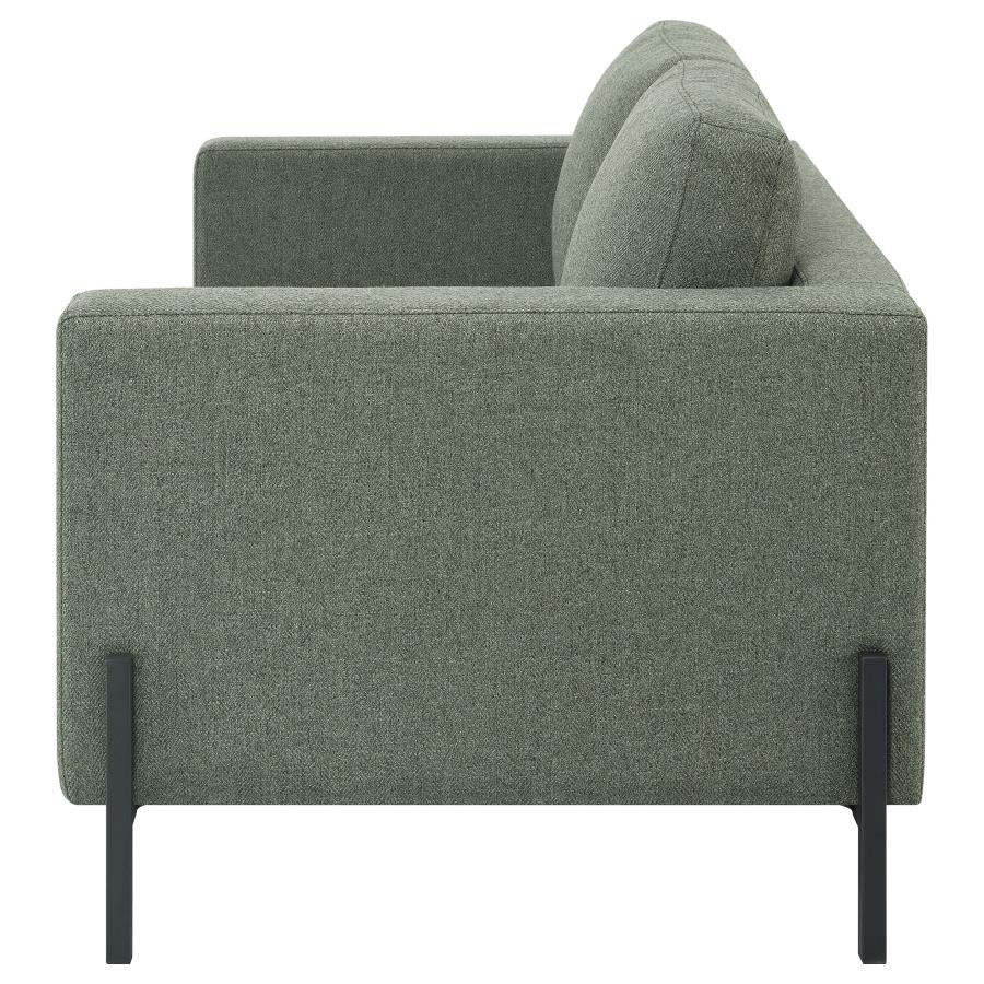 Tilly Green Loveseat - furniture place usa