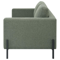 Tilly Green Loveseat - furniture place usa