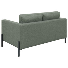 Tilly Green Loveseat - furniture place usa