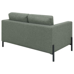 Tilly Green Loveseat - furniture place usa