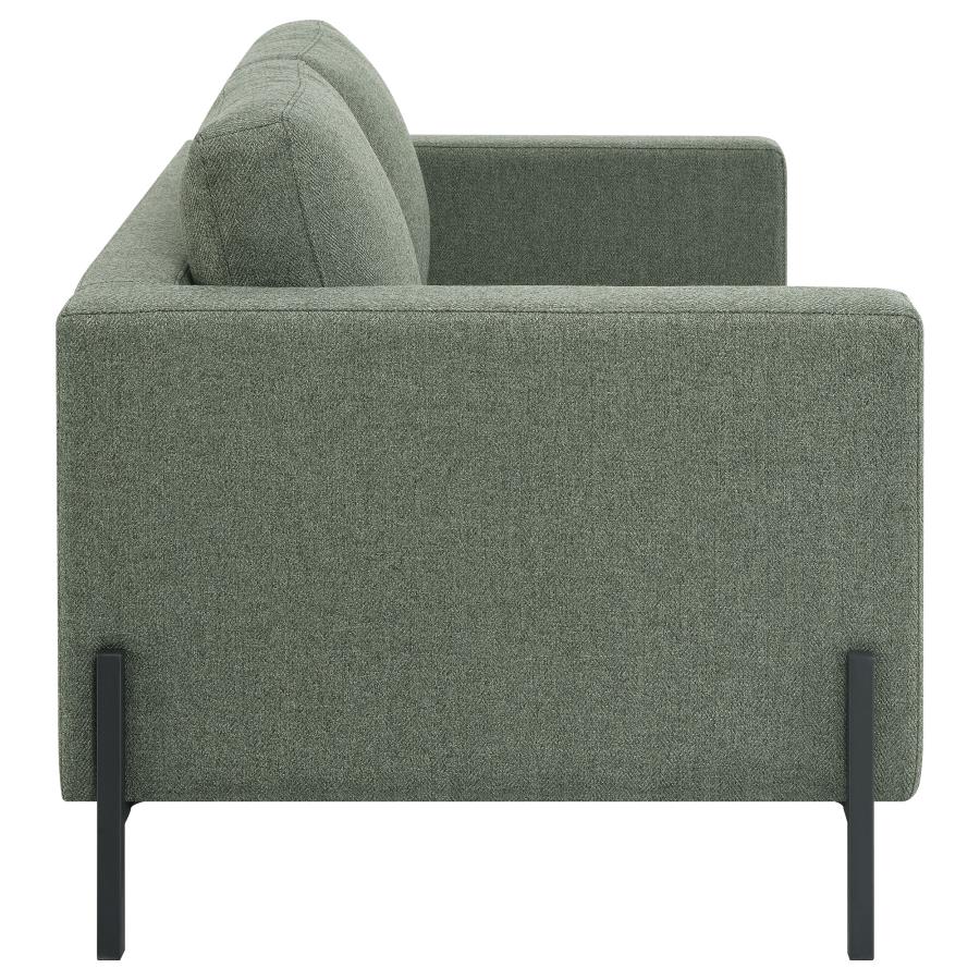 Tilly Green Loveseat - furniture place usa