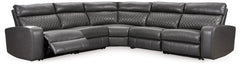 Samperstone 5-Piece Power Reclining Sectional - furniture place usa
