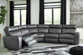 Samperstone 5-Piece Power Reclining Sectional - furniture place usa