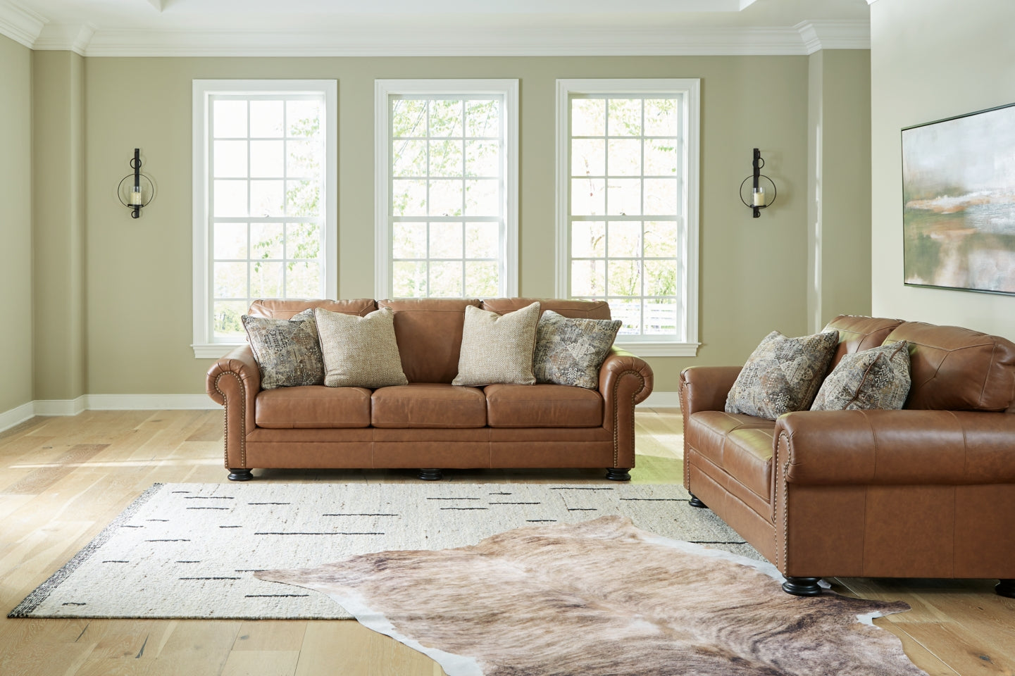 Carianna Sofa and Loveseat - furniture place usa