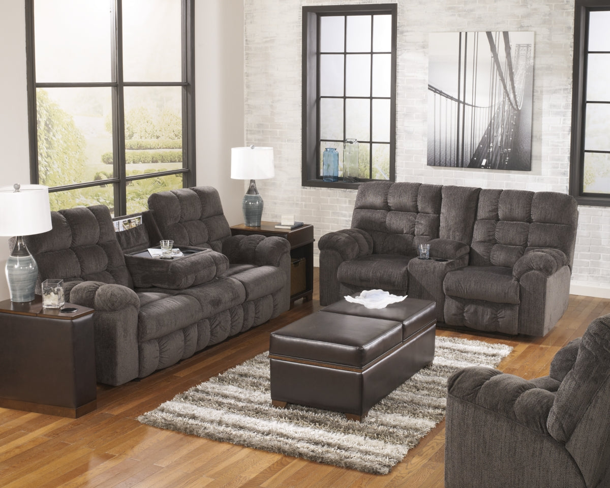 Acieona Sofa and Loveseat - furniture place usa