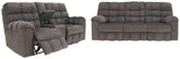 Acieona Sofa and Loveseat - furniture place usa