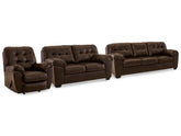 Donlen Sofa, Loveseat and Recliner - furniture place usa