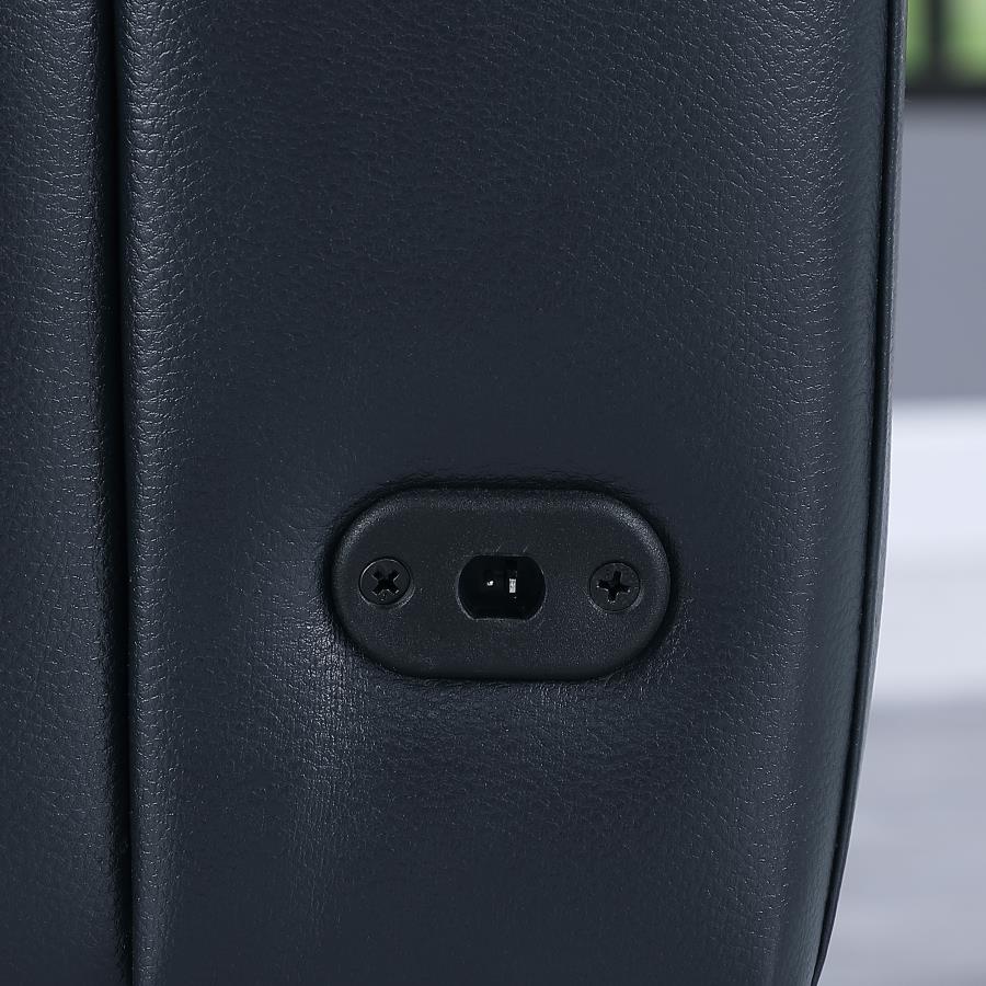 Derek Blue Power Sofa - furniture place usa