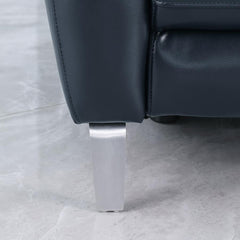 Derek Blue Power Sofa - furniture place usa