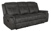 Lawrence Black Motion Sofa - furniture place usa