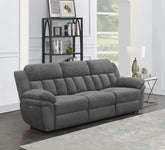 Bahrain Grey Power Sofa - furniture place usa