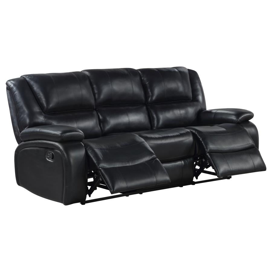Black Motion Sofa - furniture place usa