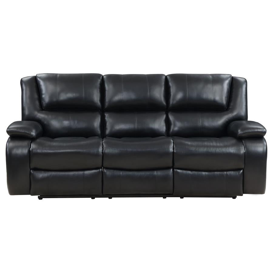 Black Motion Sofa - furniture place usa