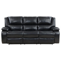 Black Motion Sofa - furniture place usa