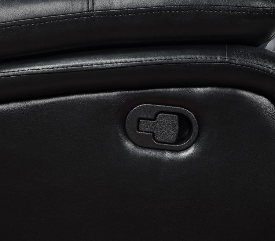 Black Motion Sofa - furniture place usa