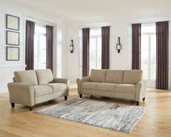 Carten Sofa and Loveseat - furniture place usa