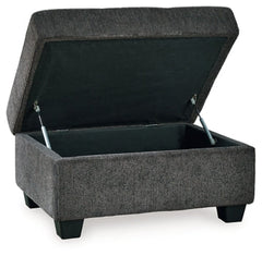 Kitler Storage Ottoman - furniture place usa