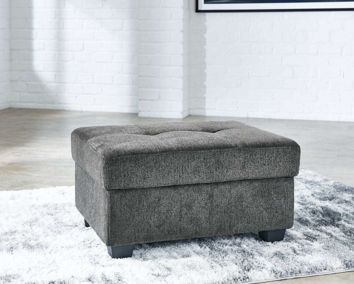 Kitler Storage Ottoman - furniture place usa